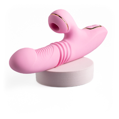 VIBRADOR CON EMPUJE Y SUCCION ZIGANI STIMULATOR