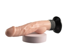 Flesh Color Realistic Dildo Vibrator with Suction Cup