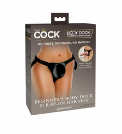 ARNES UNIVERSAL King Cock Elite Beginner"s Body Dock Strap-On Harness