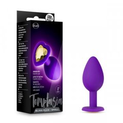 PLUG DE SILICON, TEMPTASIA- BLING PLUG SMALL PURPLE