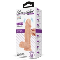 VIBRADOR EFECTO PIEL ZEBULON BAILE - comprar en línea