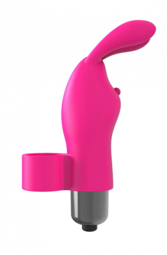 The 9's Flirt Bunny Finger Vibrator - Pink en internet