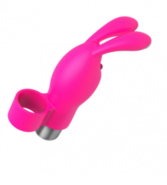 The 9's Flirt Bunny Finger Vibrator - Pink - comprar en línea