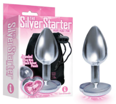 Plug anal The 9"s the Silver Starter Hear