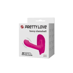 VIBRADOR INALAMBRICO PRETTY LOVE FANCY CLAMSHELL CON APLICACION