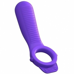 FANTASY C-RINGZ RIDE N" GLIDE COUPLES RING - PURPLE ANILLO VIBRADOR - comprar en línea