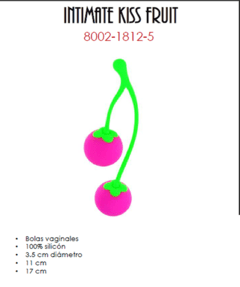 BOLAS VAGINALES INTIMATE KISS FRUIT