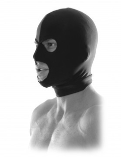 Mascara Fetish Fantasy Series Spandex Open Mouth Hood - comprar en línea