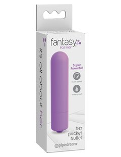 VIBRADOR DE ALTA POTENCIA POCKET BULLET PURPLE