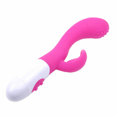 VIBRADOR SUPER ESTIMULACION ORGASMICA SILICONE G POINT