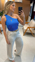 Camiseta Linho Cristal Azul - comprar online