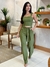 Pantalona Linho Tati Verde - loja online