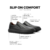 Slip On Comfort All Black - WEST BULLS - Qualidade em couro