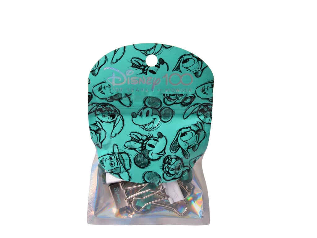 Binder Clips Mooving 19 mm x12 Disney 100 Woopy
