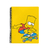 Cuaderno A4 Rayado Mooving - Simpsons