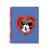 Cuaderno universitario A4 Mooving Cuadriculado Mickey Mouse - Corazon