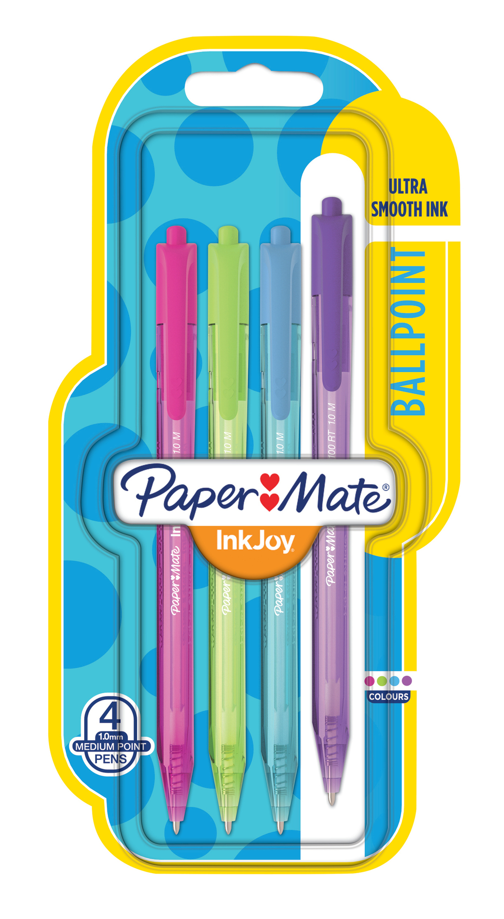 Bolígrafo kilométrico retráctil gel con 8 colores. – Du Papier