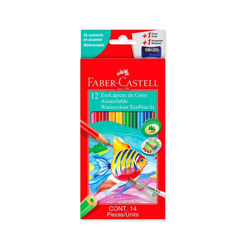 Lápices Faber-Castell x12 - Comprar en Woopy