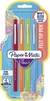 Marcadores Paper Mate Flair x4 colores brillantes