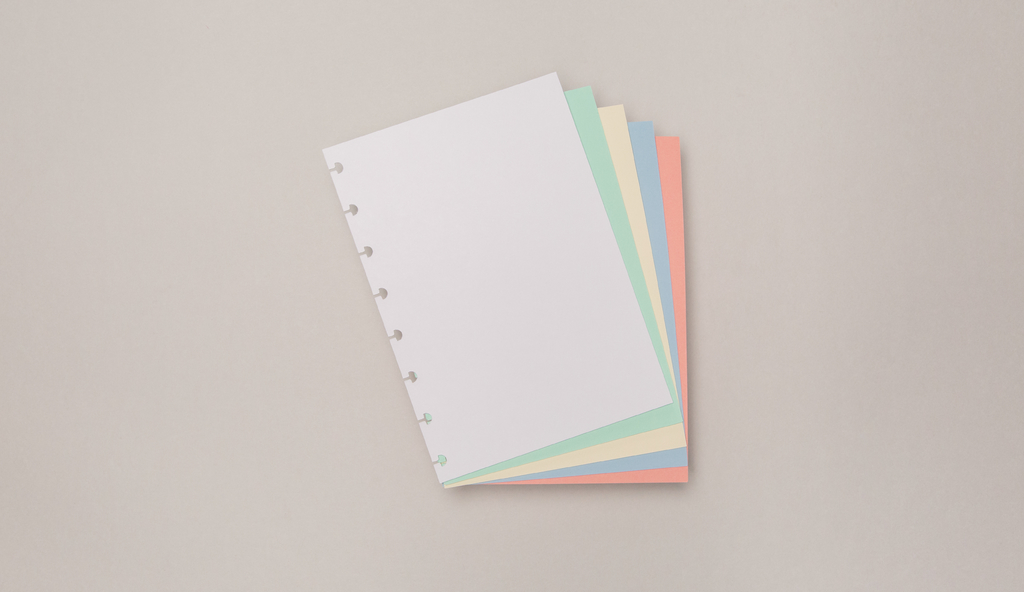 Repuesto cuaderno inteligente A4 50 hojas 120g rainbow