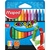 CRAYONES DE CERA Maped - ESTUCHE x 12