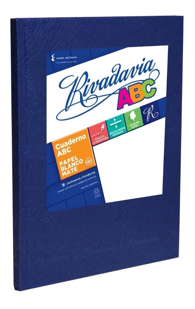 Cuaderno Rivadavia ABC x50 hojas Cuadriculado - Woopy