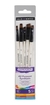 Set 5 pinceles Daler Rowney sinteticos Flat & Shaders Set