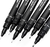 Uniball Uni Pin Fineliner Drawing Pen set Negro x6 - comprar online