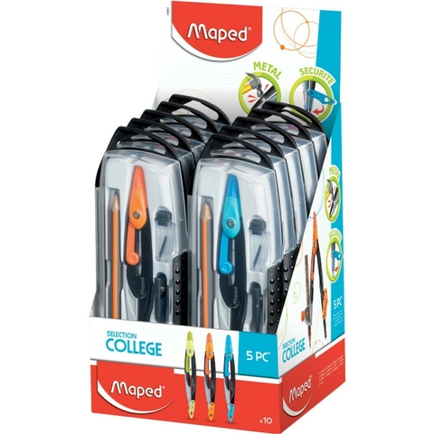 Compas Maped college 5 piezas