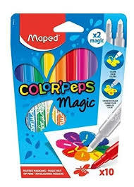 Marcadores Maped Magicos x10