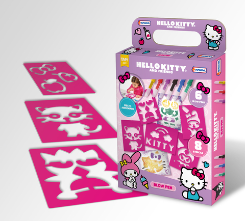 Marcadores Aerograficos Tapimovil - Hello Kitty x6