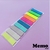 Banderitas Memofix fluo+pastel nuevas