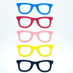 Imagem do Aplique de Feltro Óculos Quadrados