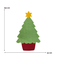Recorte de Feltro Árvore de Natal Montessoriana - comprar online