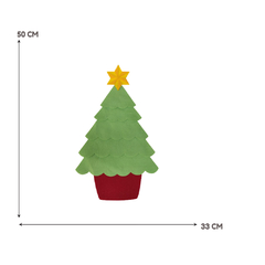 Recorte de Feltro Árvore de Natal Montessoriana - loja online