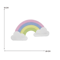 Recorte de Feltro Nuvem Arco-Íris Candy - comprar online