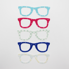 Aplique de Feltro Óculos Quadrados - comprar online
