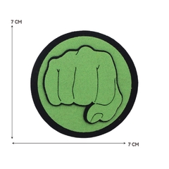 Combo Logotipo Heróis Marvel - Pedaço de Mimo | Apliques e Recortes de Feltro | Moldes Cortados a Laser