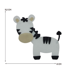 Recorte de Feltro Zebra - comprar online