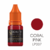 Pigmento LovBeauty Coral Pink 10ml