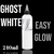Tinta De Tatuagem - Easy Glow Ghost White 240ml ( Branca )