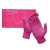 Luva Supermax Latex Rosa / Pink - cx 100 unidades - comprar online
