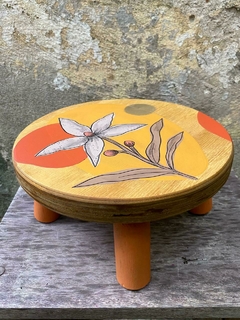 Banqueta de mesa flor