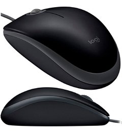 Mouse con cable Logitech M110 - comprar online