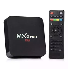 SMART BOX TV HD CON CONTROL REMOTO 4K