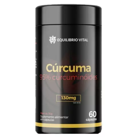 Cúrcuma95%Curcuminóides60cápsulasEquilibrio