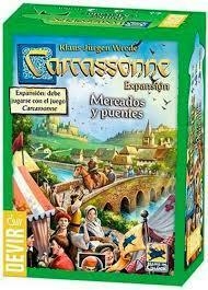 Carcassonne Expansión Mercados y Puentes - Juego De Mesa Devir