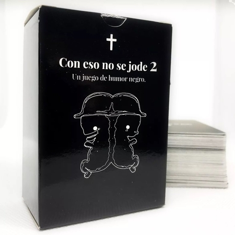 Con Eso No Se Jode 2 - Juego De Cartas Humor Negro - 30% OFF OUTLET (detalle caja)