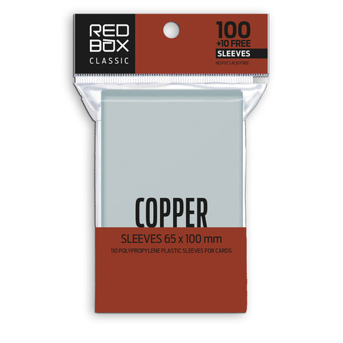 Fundas Protectoras P/ Cartas Classic Cooper 65x100 - 110 U.