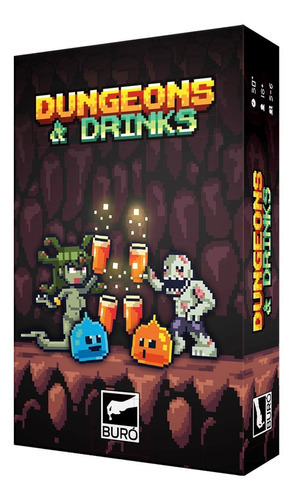 Dungeons & Drinks - Juego De Mesa - Buró